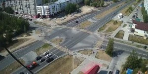 перекресток Интернациональная - Дзержинского