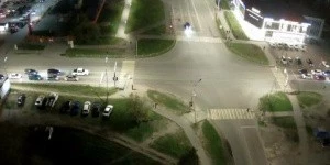 перекресток Омская - Ханты-Мансийская