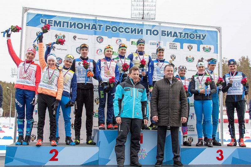 Югорские спортсмены отличились на чемпионате России по биатлону
