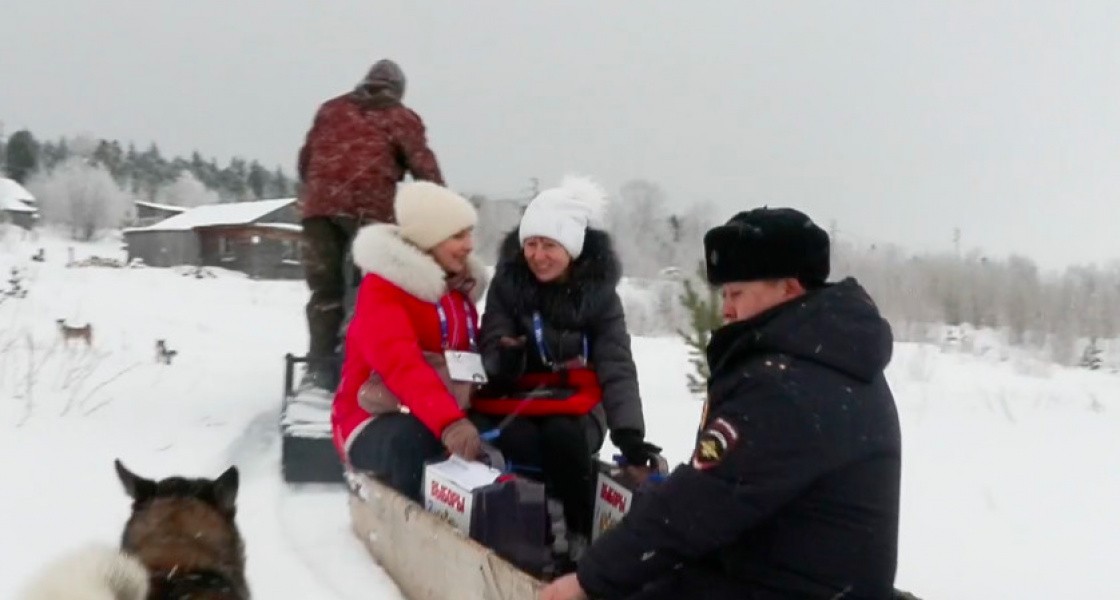 В ХМАО жители отдаленных деревень досрочно проголосовали за президента