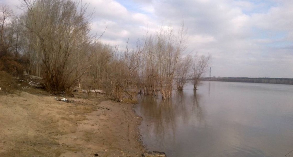 В Нижневартовске ускорился спад уровня воды