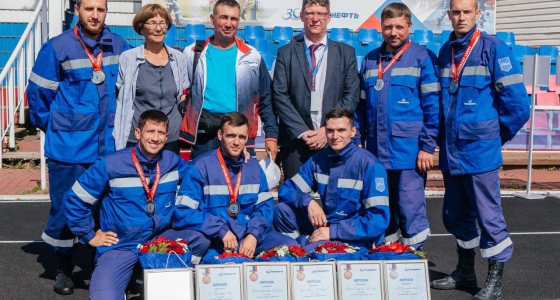 Команда «Транснефть – Сибири» вошла в тройку лидеров соревнований добровольных пожарных