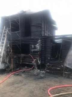 В Сургуте при пожаре погибли двое детей