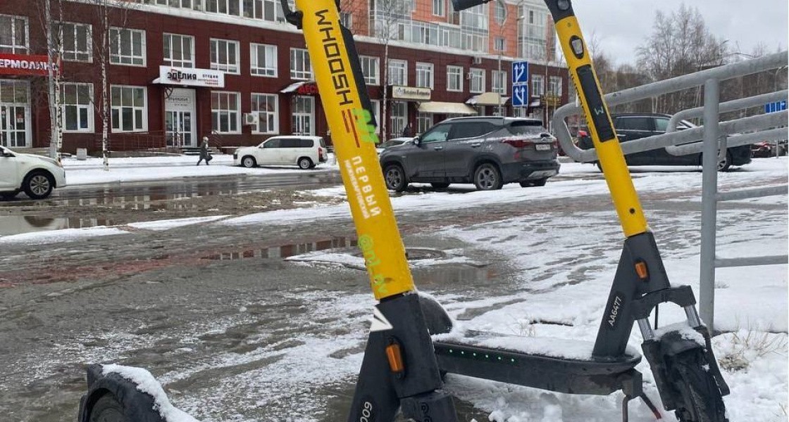 В Нижневартовске завершился сезон кикшеринга, ставший в этом году рекордным