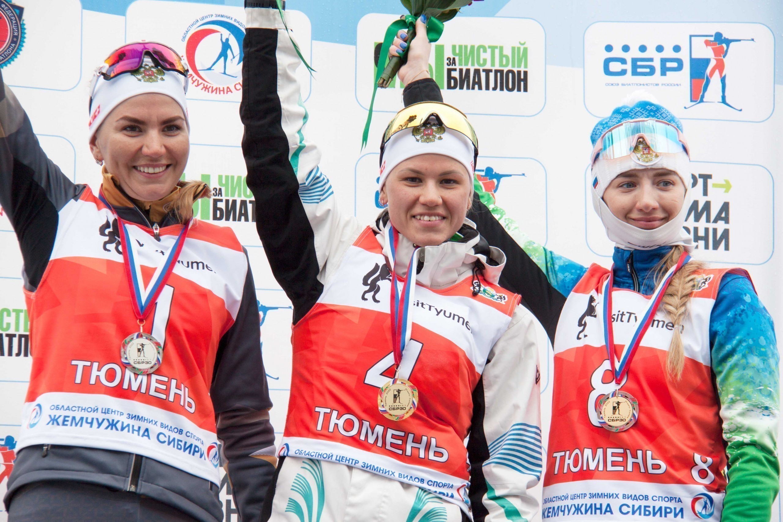 Югорские спортсмены отличились на чемпионате России по биатлону