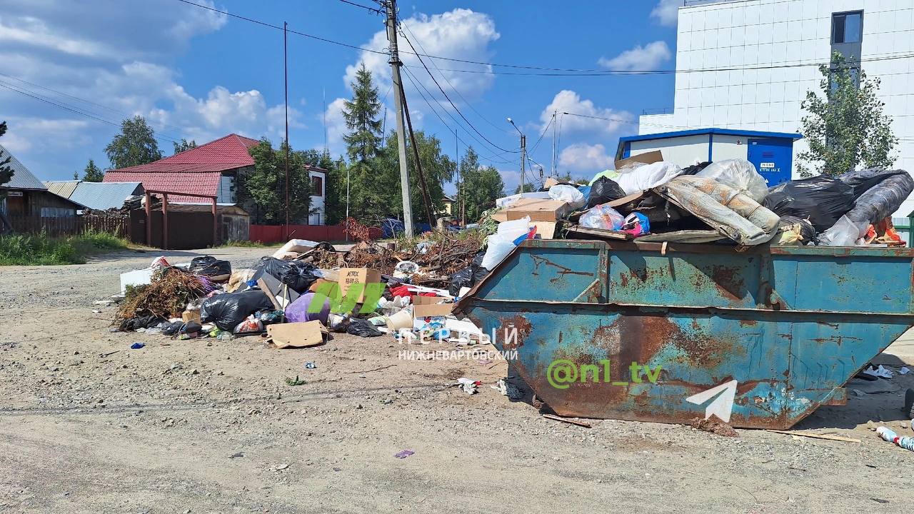Жители Нижневартовска бьют тревогу из-за мусорного коллапса в старой части города