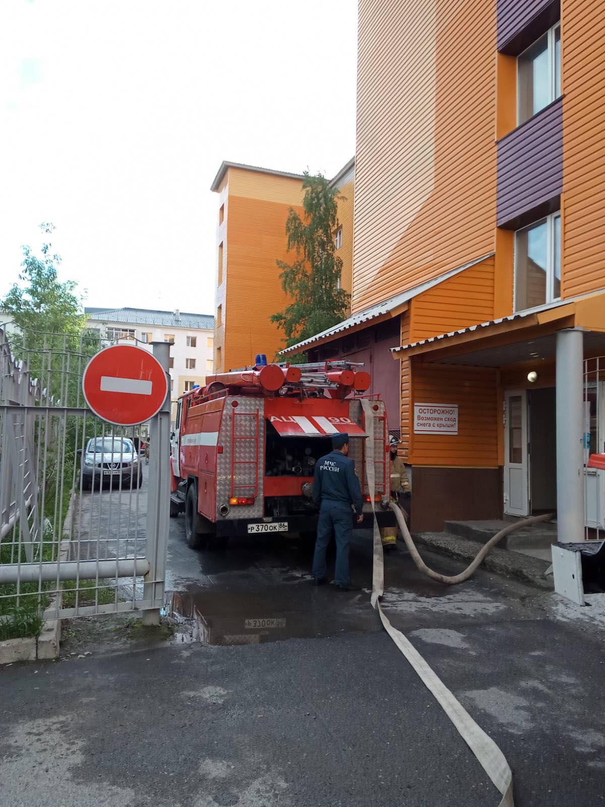 В нижневартовском перинатальном центре произошел пожар