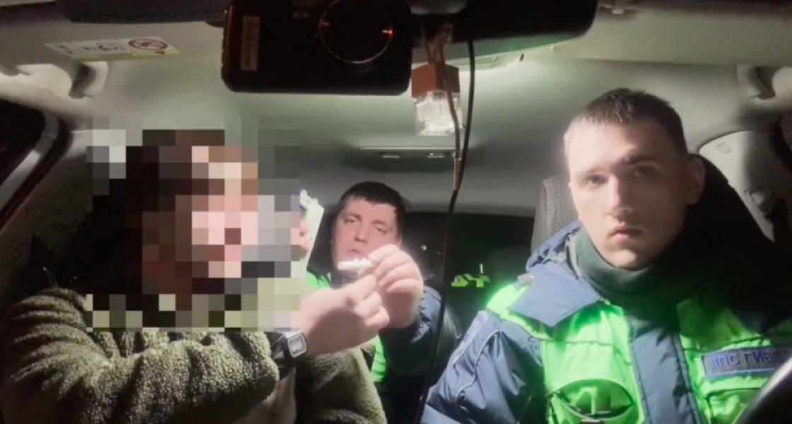 В Нижневартовском районе поймали пьяного рецидивиста, который угнал автомобиль своего товарища
