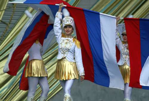 Тематический концерт, посвященный дню России