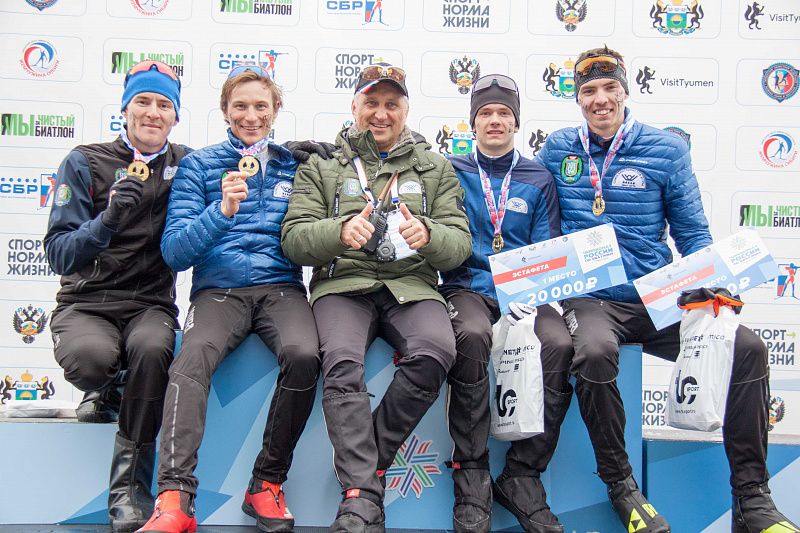 Югорские спортсмены отличились на чемпионате России по биатлону