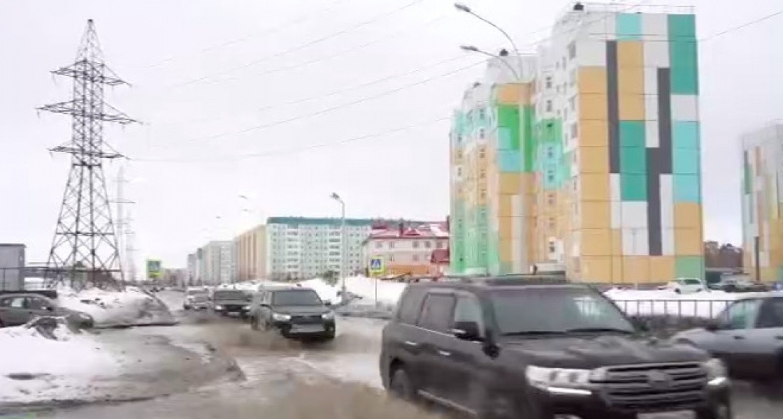 Власти Нижневартовска ищут способ, как спасти улицу Зимнюю от ежегодного наводнения