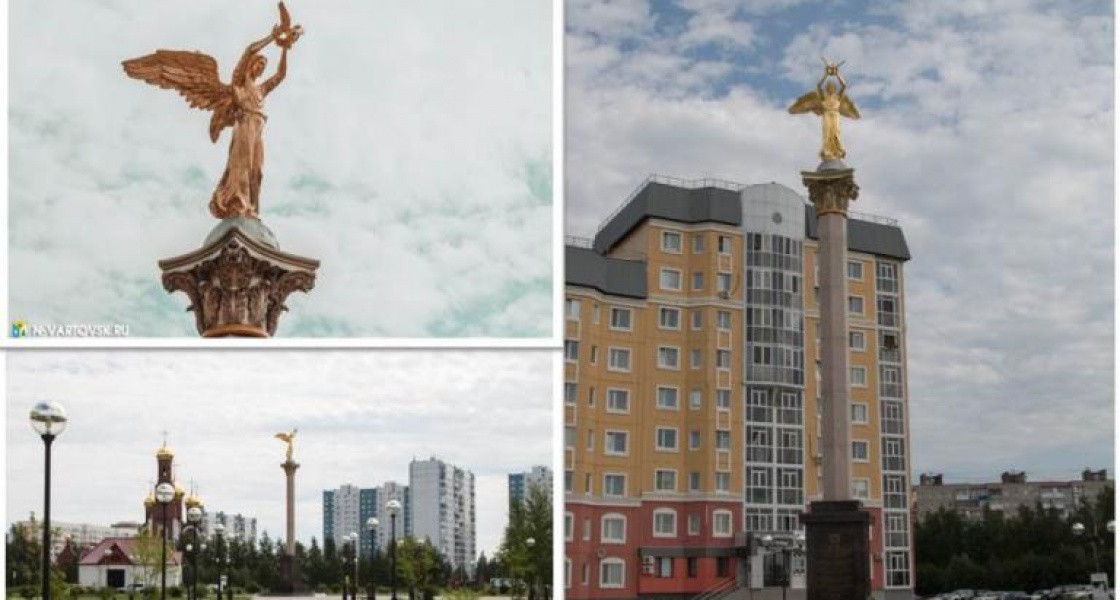 Жителей Нижневартовска просят не подходить близко к «Доброму ангелу мира»