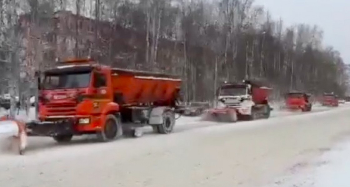Власти Нижневартовска отчитались об уборке снега в день приезда губернатора ХМАО