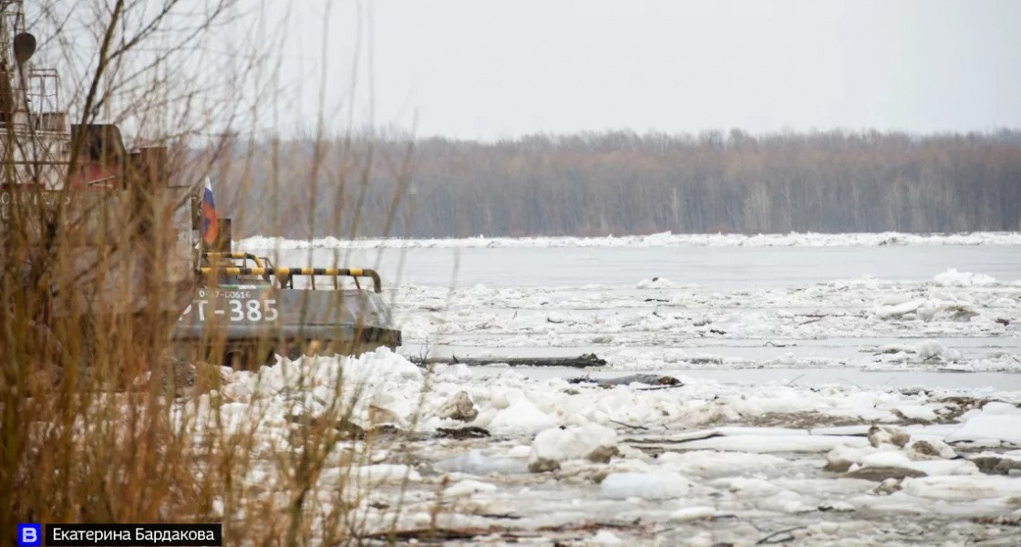 В Нижневартовске Обь поднялась за сутки на 11 сантиметров