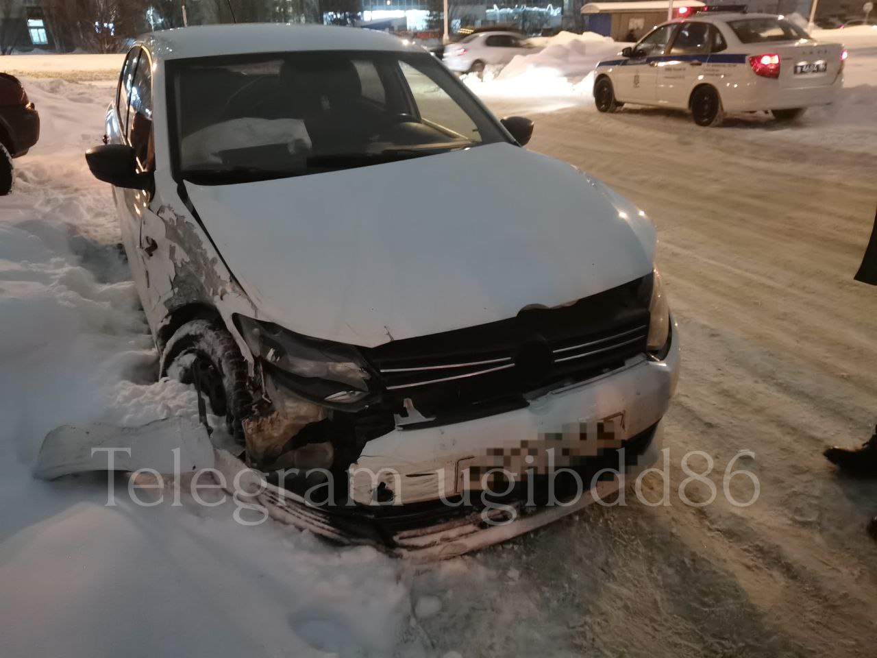 В Нижневартовске вартовчанка пострадала в ДТП