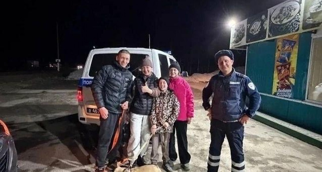 В ХМАО полицейские спасли семью вартовчан, застрявших на «трассе смерти» в сломанном автомобиле