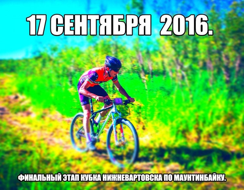 Финальный этап кубка Нижневартовска по маунтинбайку Финальный этап кубка Нижневартовска по маунтинбайку
