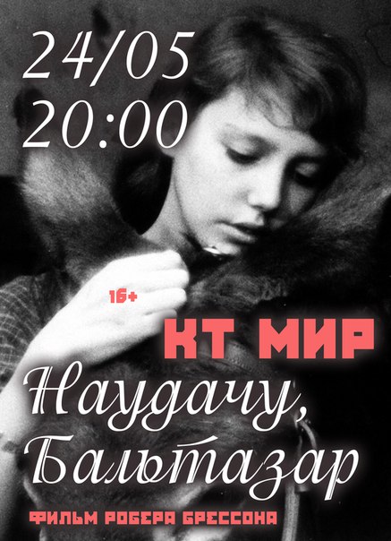 Другое кино «Наудачу, Бальтазар» Другое кино «Наудачу, Бальтазар»
