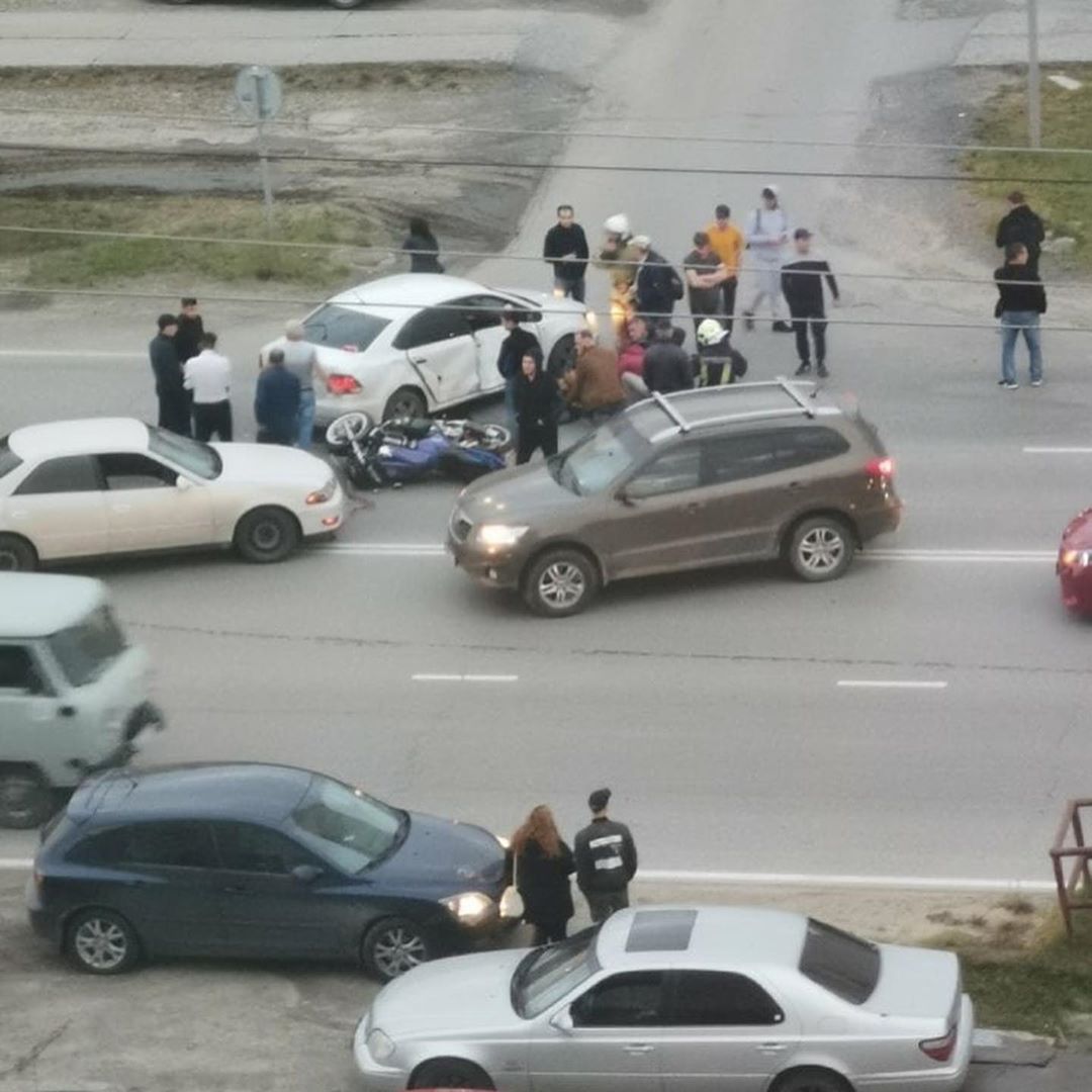 Стали известны подробности ДТП с мотоциклистом на Северной