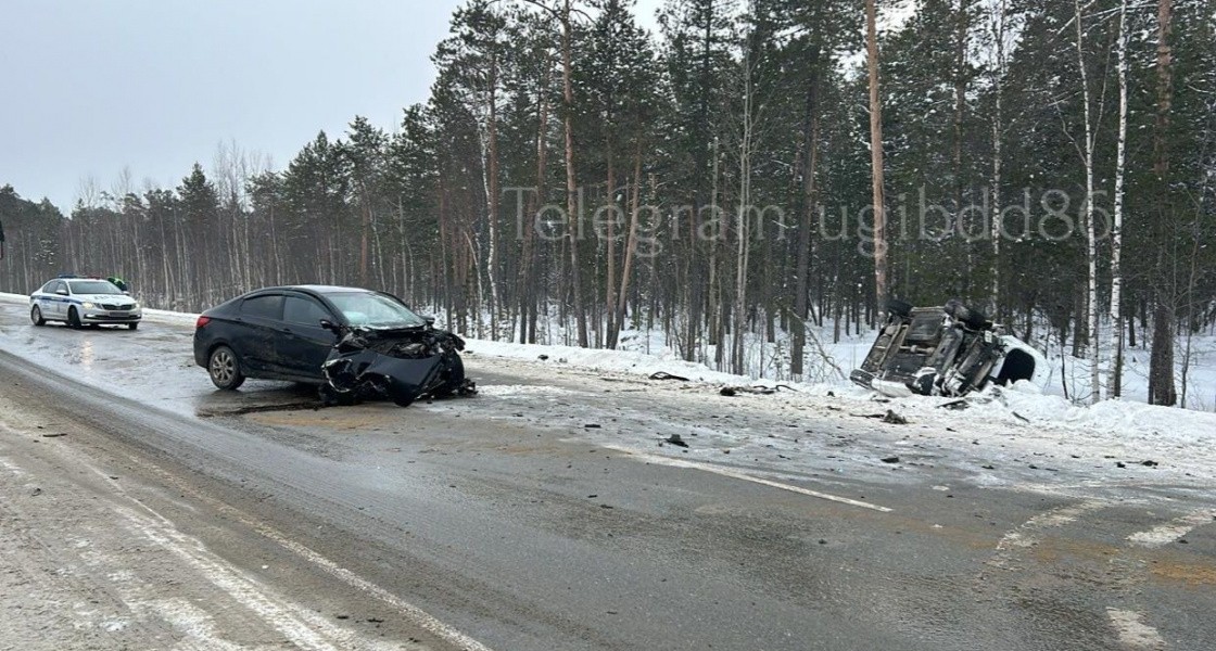 В Нижневартовском районе в ДТП пострадали пять человек