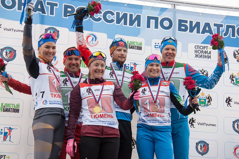 Югорские спортсмены отличились на чемпионате России по биатлону