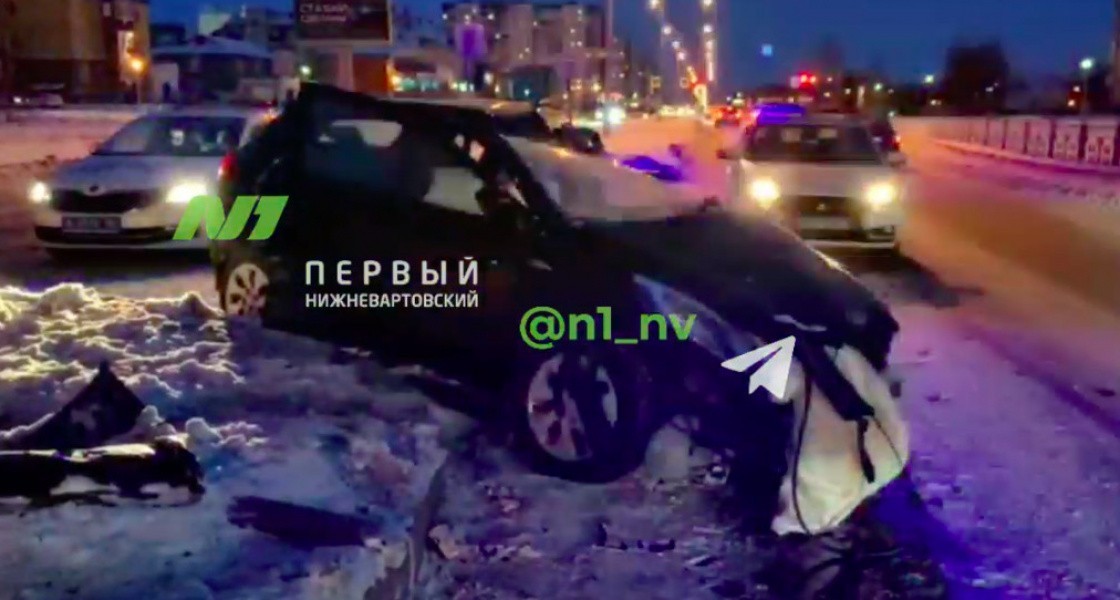 В Нижневартовске в страшном ДТП погибла женщина