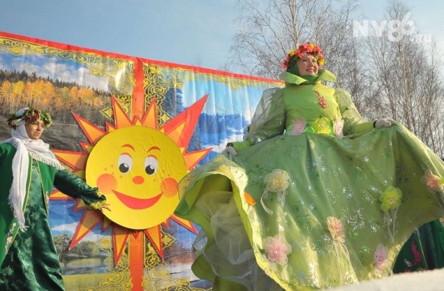 Проводы зимы «Весна–красавица – дружбой народов славится»