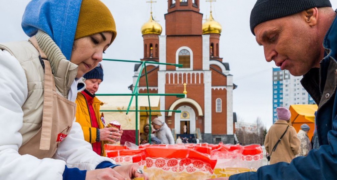 Стало известно, в какое время жители Нижневартовска смогут освятить яйца и куличи на Пасху