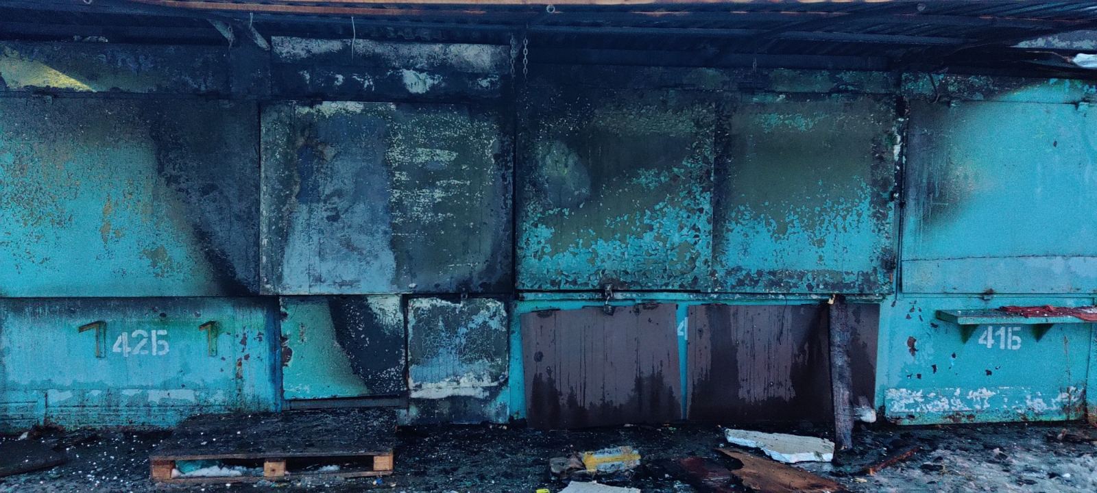 В Нижневартовске на «Балагане» горели два павильона