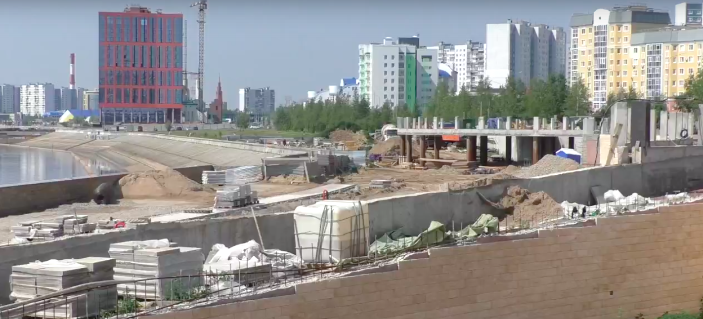 Реконструкция набережной от ТЦ Парус до пр.Куропаткина