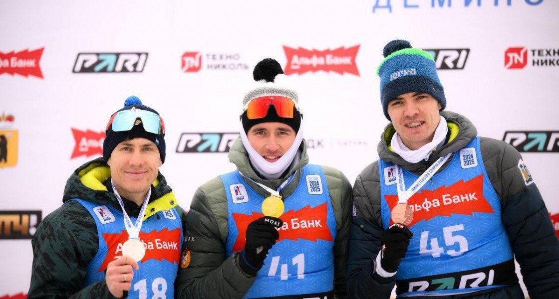 Биатлонист из Нижневартовска завоевал бронзу на чемпионате России
