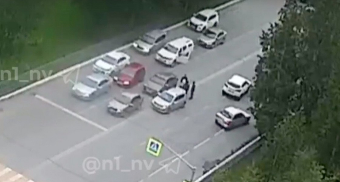 В Нижневартовске водители устроили погоню