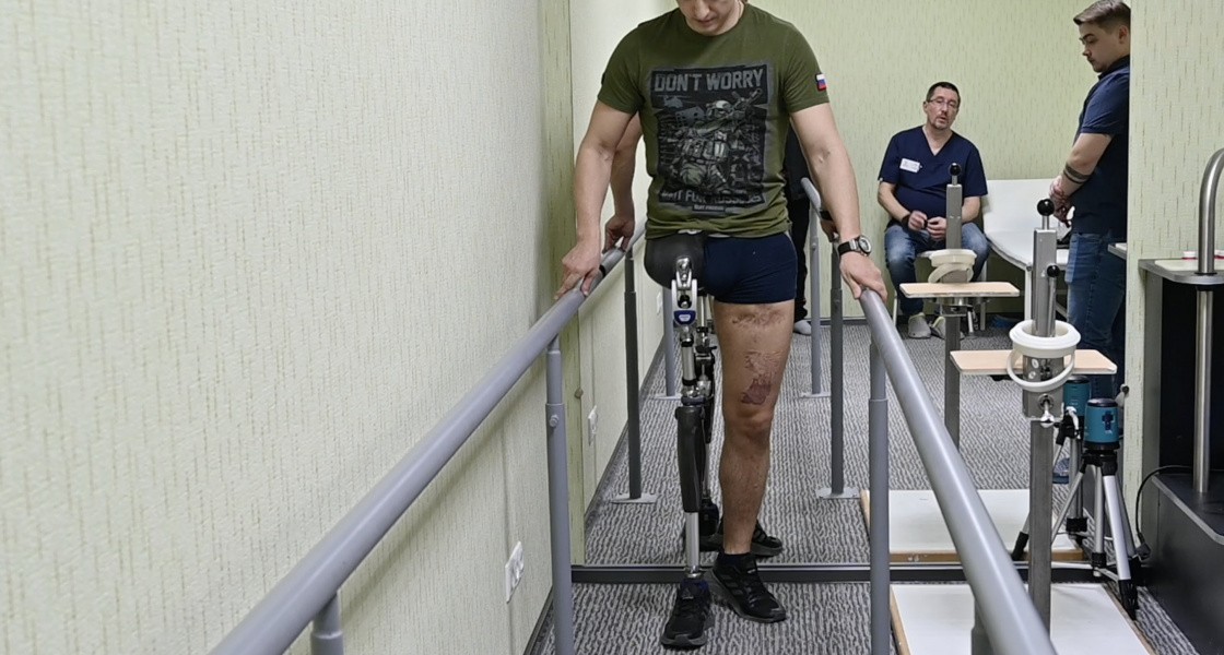 Участник СВО из Нижневартовска учится доверять «умной» ноге