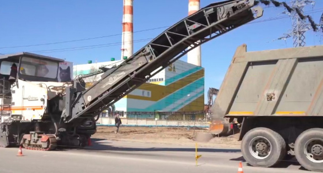 В Нижневартовске ремонт одной из самых загруженных улиц затруднил движение