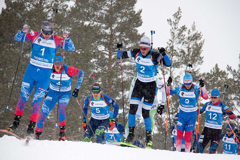 Югорские спортсмены отличились на чемпионате России по биатлону