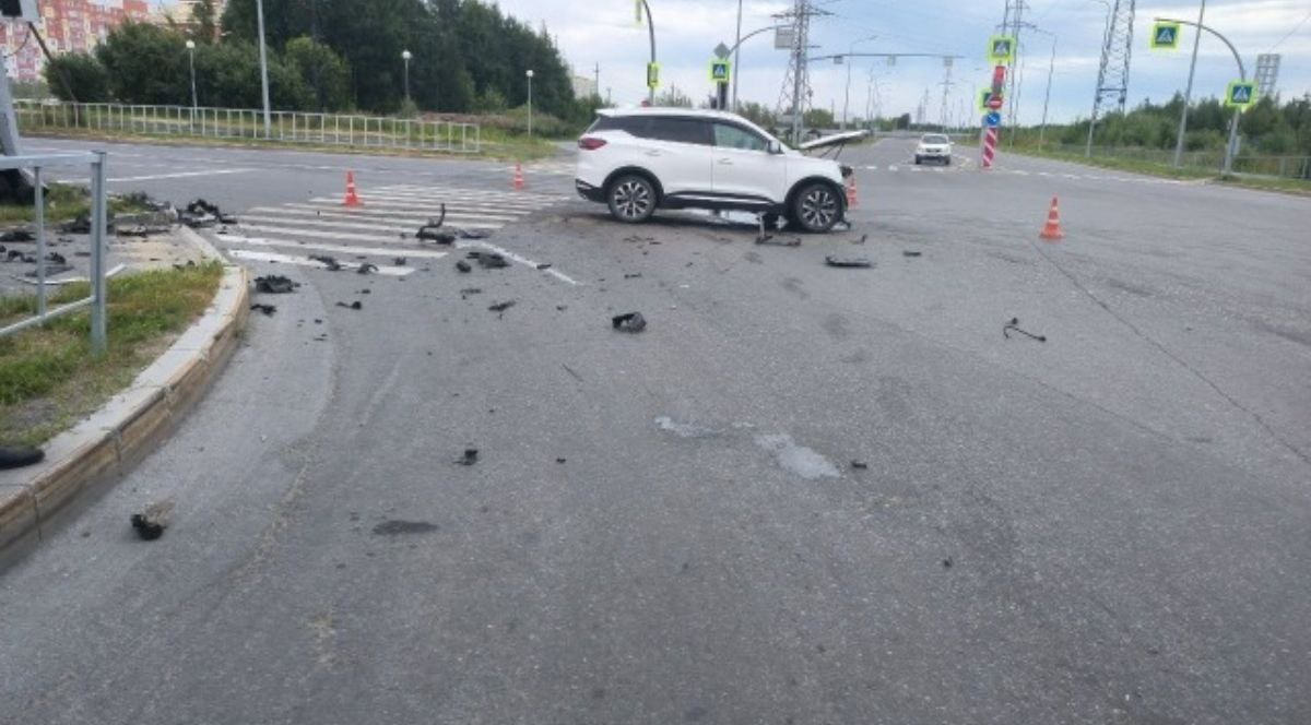 В Нижневартовске произошло жесткое ДТП с пострадавшими