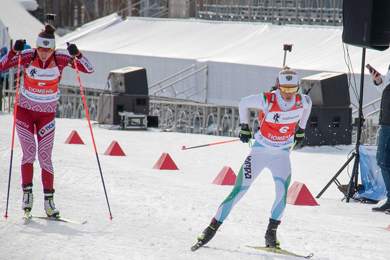 Югорские спортсмены отличились на чемпионате России по биатлону