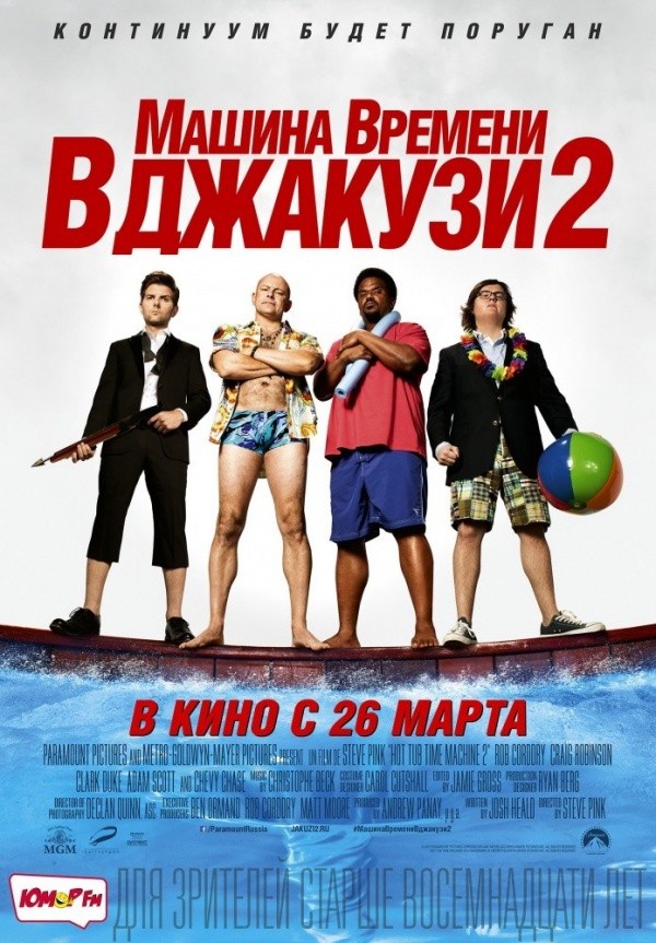 Машина времени в джакузи-2 (2015)
