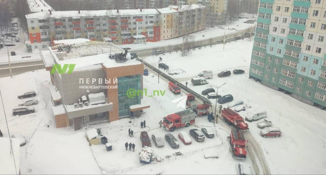 В Нижневартовске вспыхнул пожар в ресторане грузинской кухни «Хочу Пури»