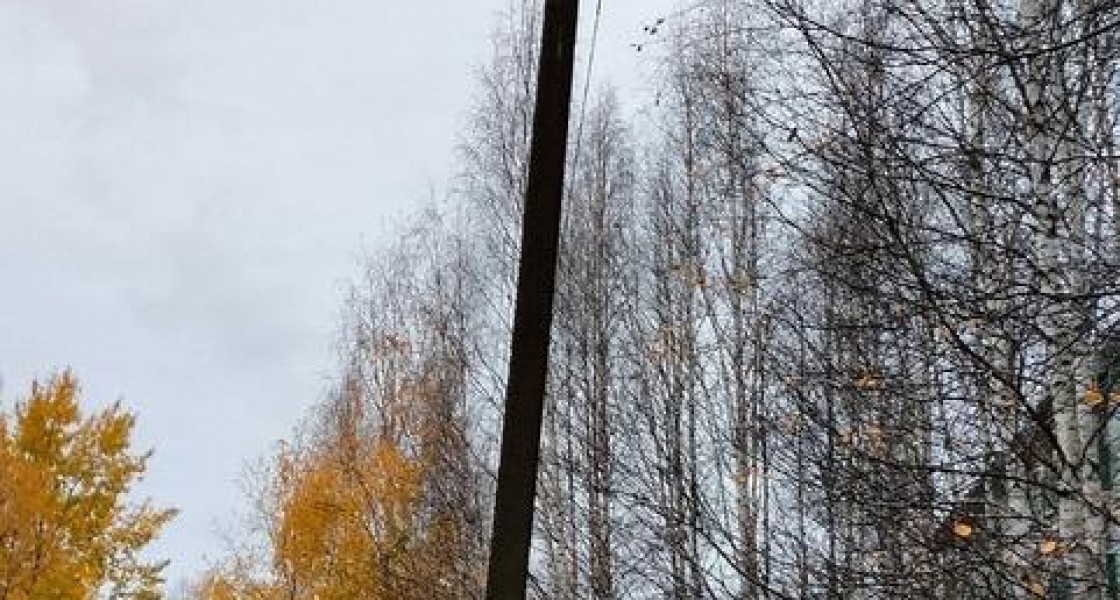 Жители Нижневартовска боятся, что старые фонарные столбы рухнут на детей