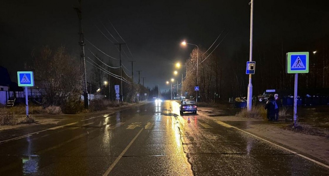 В Нижневартовске женщина попала под колеса автомобиля на пешеходном переходе