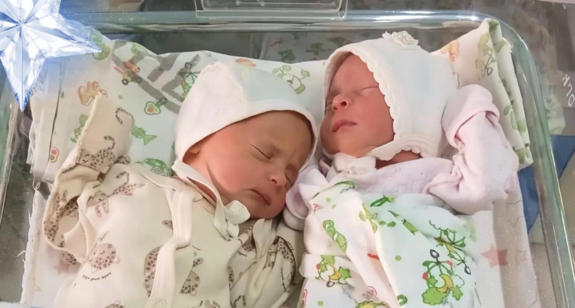Первые двойняшки ХМАО родились в новом году в Нижневартовске