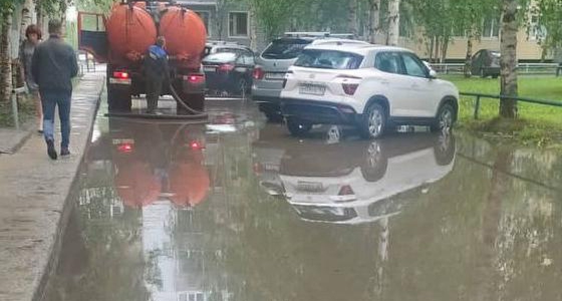 Коммунальные службы Нижневартовска нашли оправдание потопу