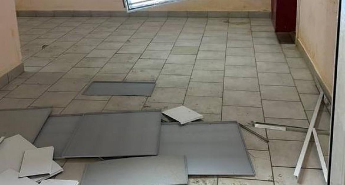 В элитном доме Нижневартовска обрушился потолок. ВИДЕО