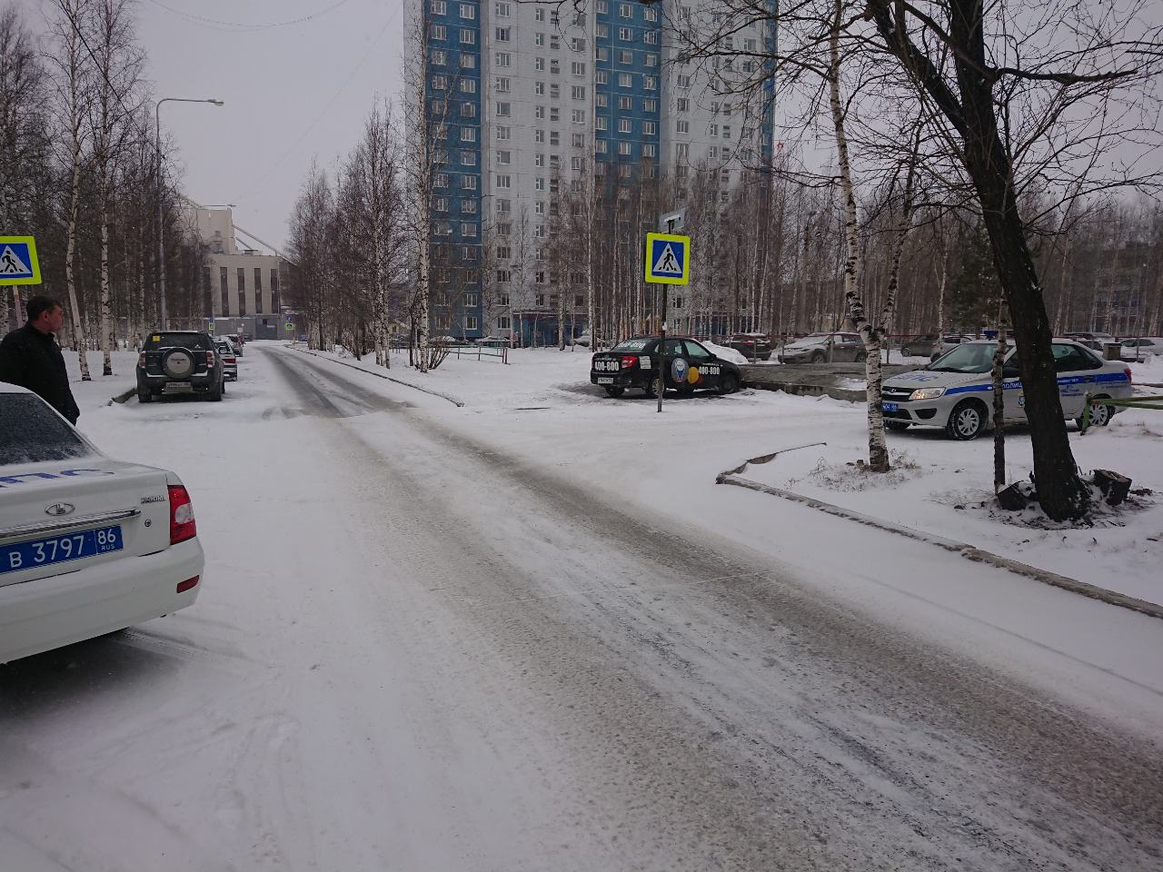 В Нижневартовске «Лада» сбила ребенка на пешеходном переходе