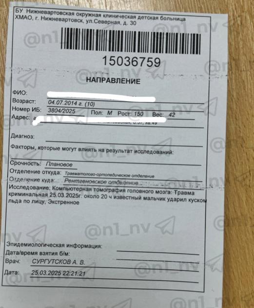 В Нижневартовске многодетная мать три года защищает сыновей от несовершеннолетнего дворового беспредельщика