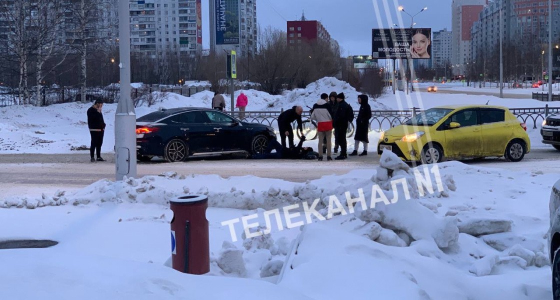 В ХМАО зарегистрировано первое ДТП с велосипедистом