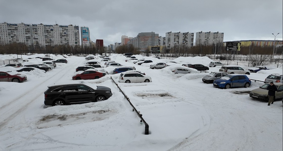 В Нижневартовске из-за масштабного благоустройства исчезнет большая парковка в квартале А
