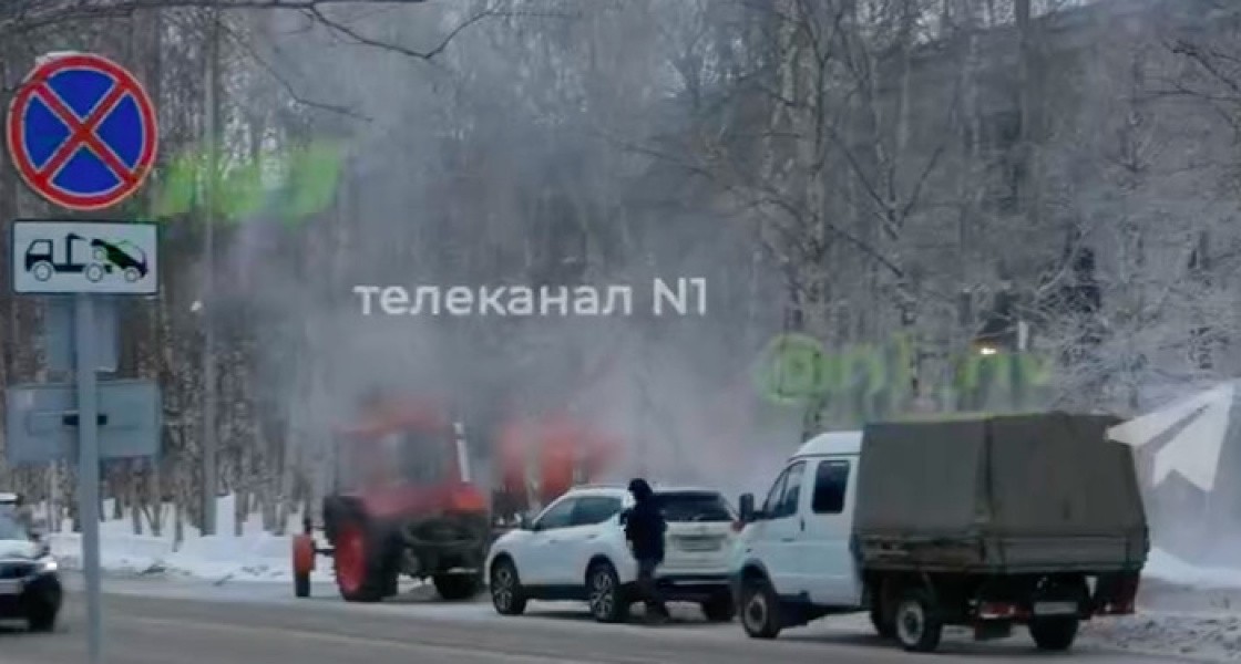 В Нижневартовске произошел очередной порыв на теплосетях