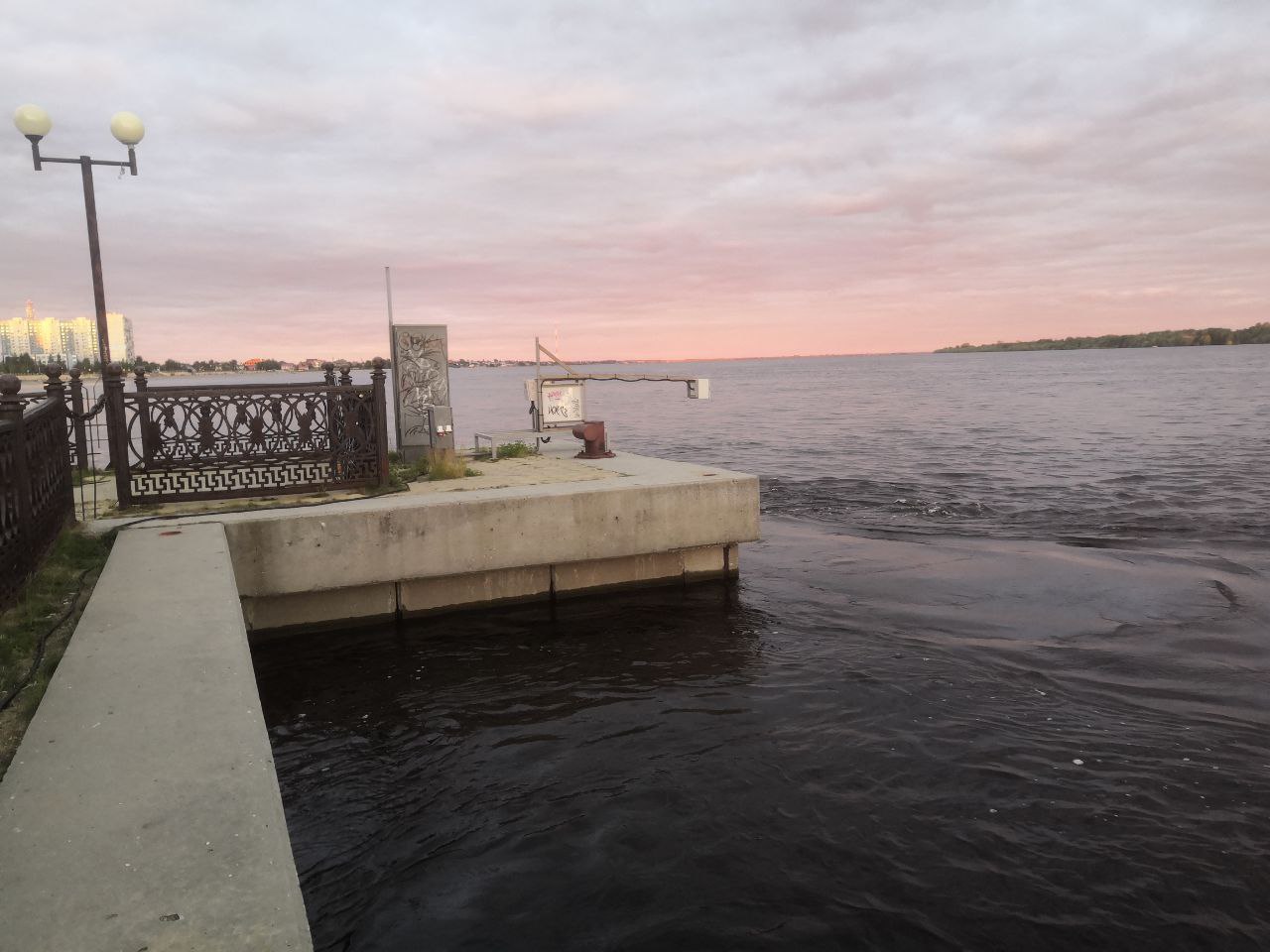 Уровень воды в Нижневартовске продолжает снижаться